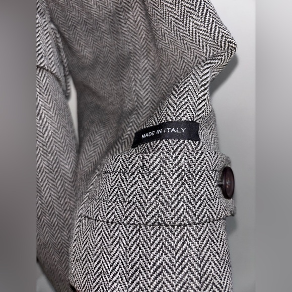 Vintage Workshop Milano Gray Trench Coat - Picture 6 of 12